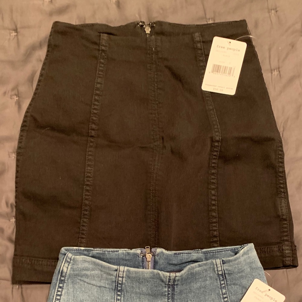 Free People black skirt